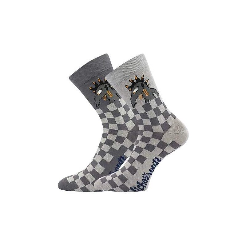 Boma LI00 pánske farebné ponožky k filmu Lichožrouti - vzor KUDLA 42 63131996