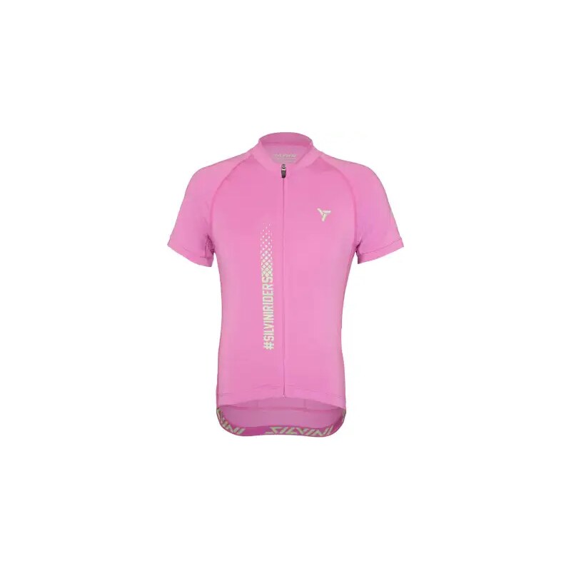 Silvini Mazzani detský dres krátky rukáv Blush/Green vel. 146-152 63132144