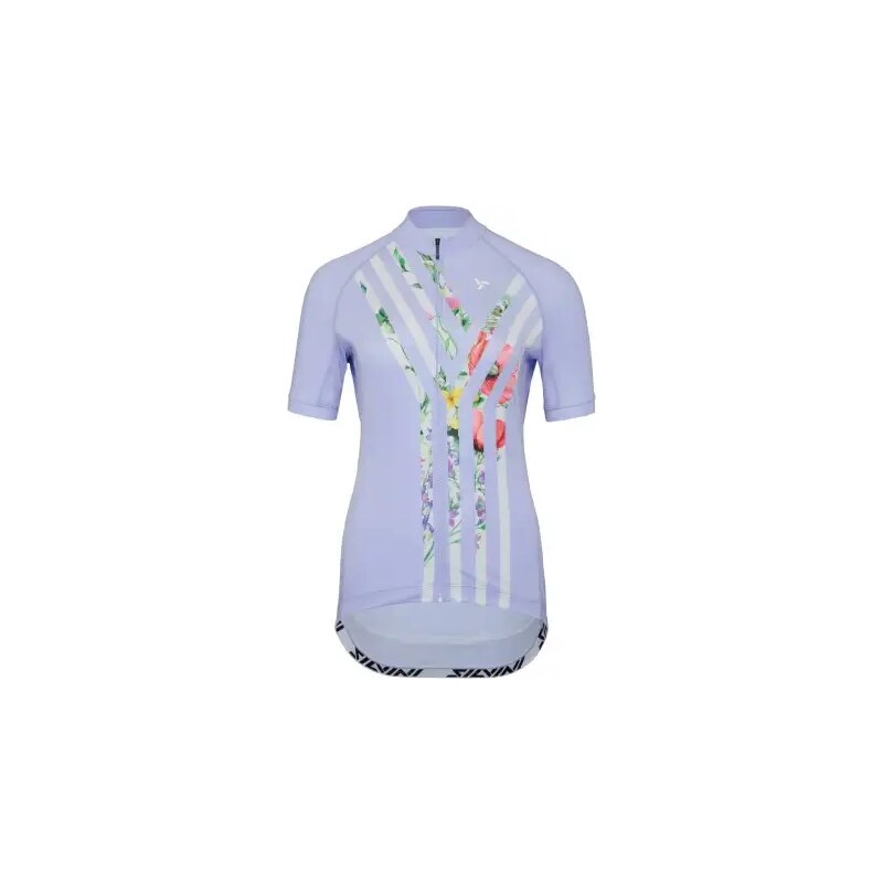 Silvini Calnia dámsky dres krátky rukáv Lilac/White vel. XS 63132844