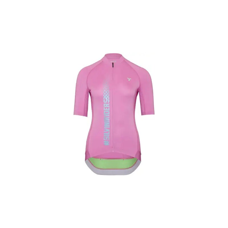 Silvini Mazzana dámsky dres krátky rukáv Blush/Green vel. S 63132846