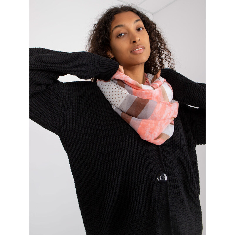 BASIC Šatka s broskyňovým vzorom AT-KM-HL-10117WB 55451033