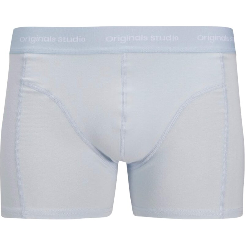 JACK & JONES Boxerky JACVESTERBRO pastelovo modrá / ružová / čierna 63135898