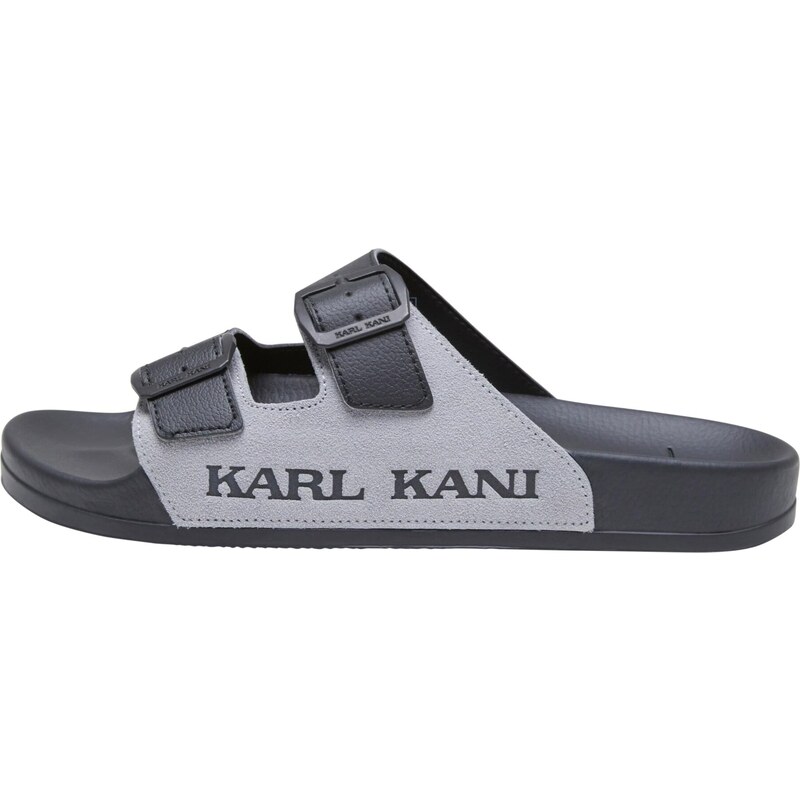 Karl Kani Šľapky sivá / antracitová 63134582