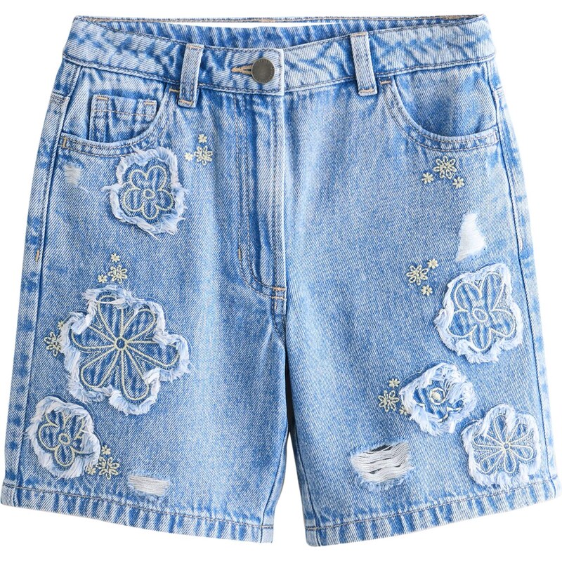 Next Nohavice modrá denim 63164129