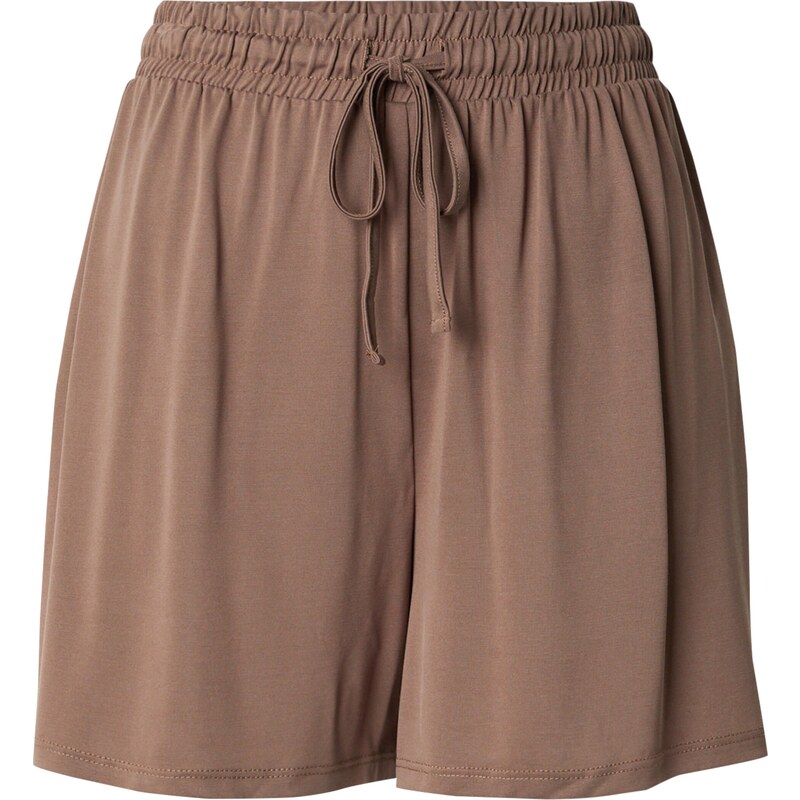 PIECES Nohavice PCanora čokoládová 63166419