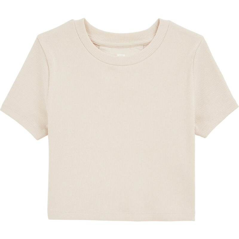 WE Fashion Tričko béžová 63157337