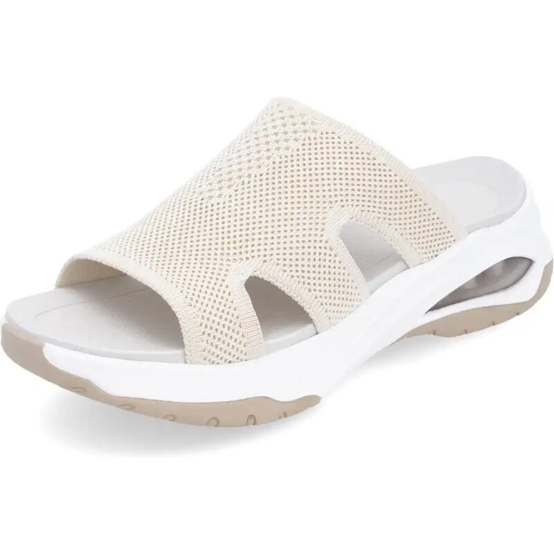 Dámske šľapky RIEKER W3150-60 béžová S5