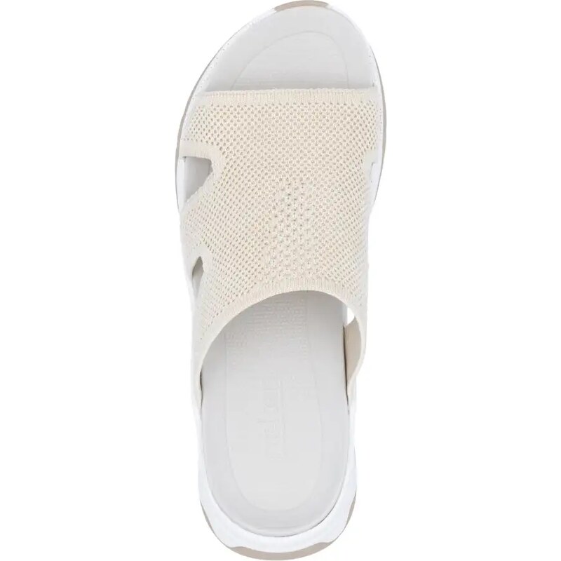 Dámske šľapky RIEKER W3150-60 béžová S5