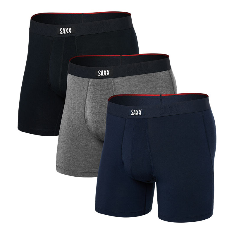 Saxx Vibe Xtra (3 Pack) Soft Comfort Boxer Brief 6 65402806