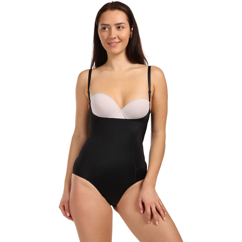 Dámske body Julimex sťahovacie čierne (219) 59090205