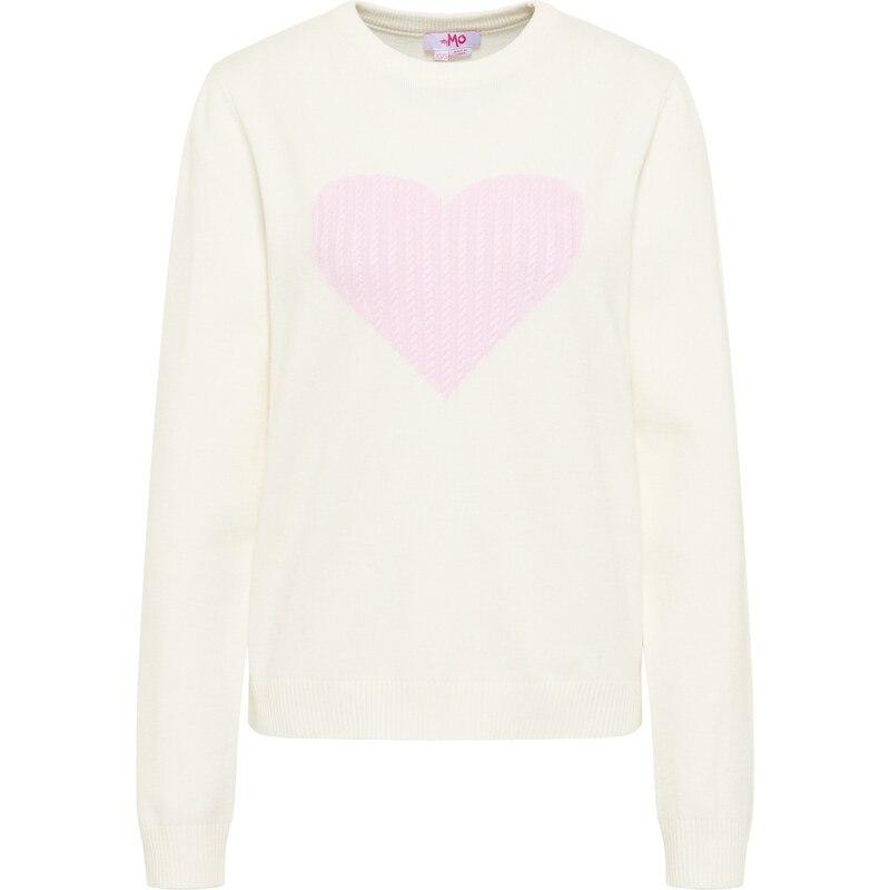 MYMO Sveter ružová / biela 63143343