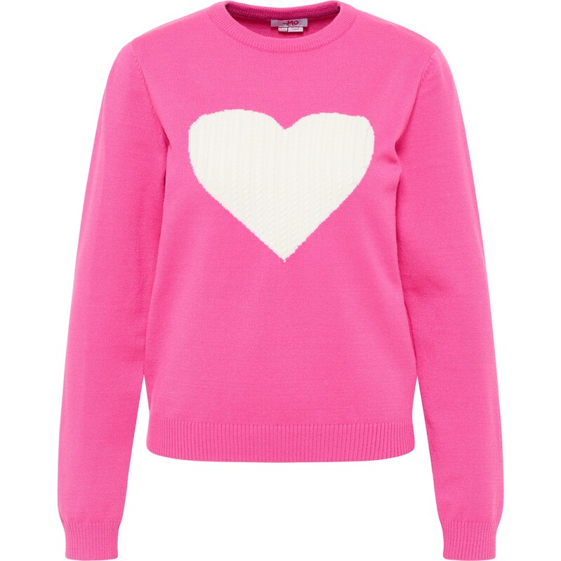 MYMO Sveter Nolie fuksia / biela 63143344
