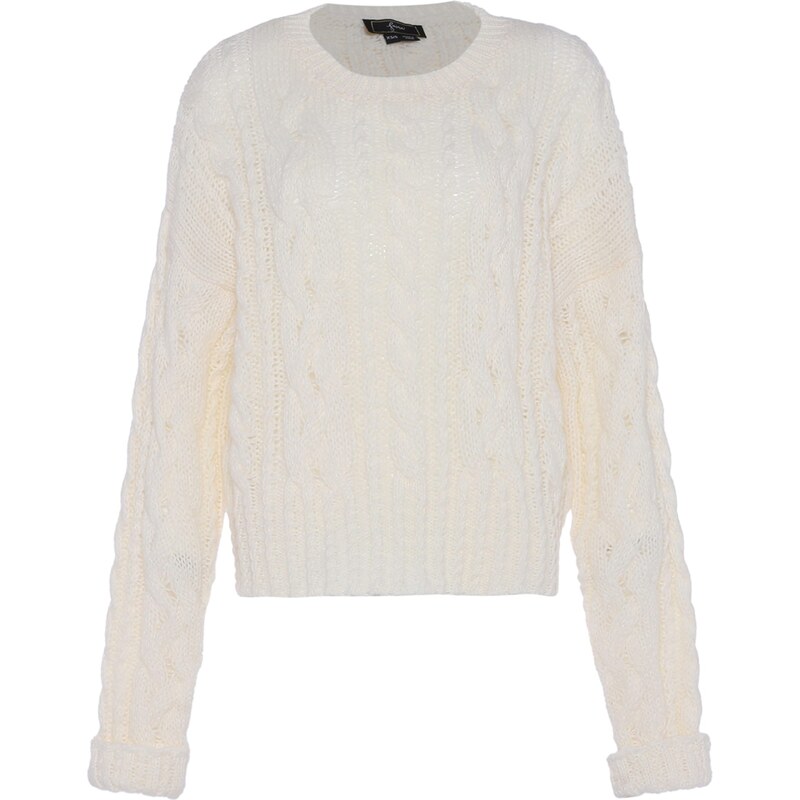 faina Sveter biela ako vlna 63144541