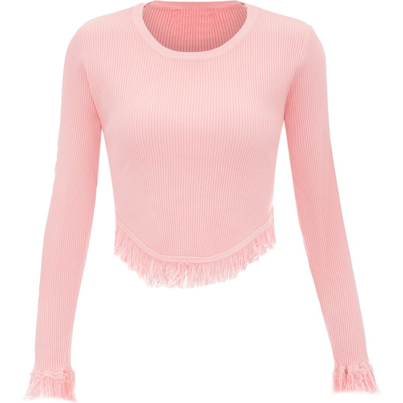 swirly Sveter svetloružová 63145060