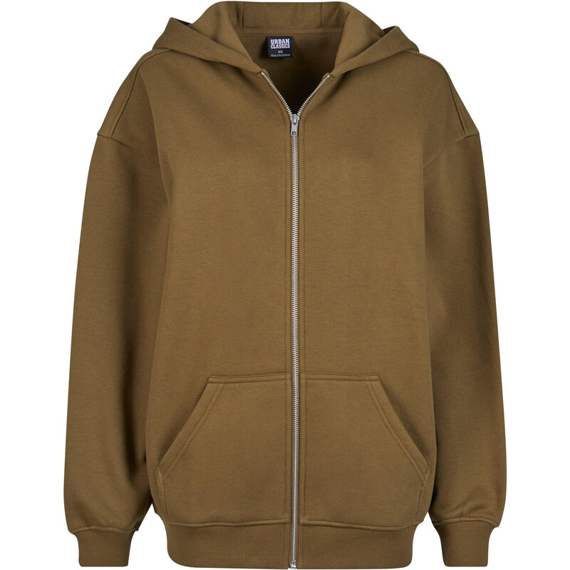 Urban Classics Tepláková bunda olivová 63146969