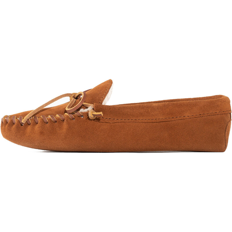 Minnetonka Mokasíny Pile hnedá 63147843