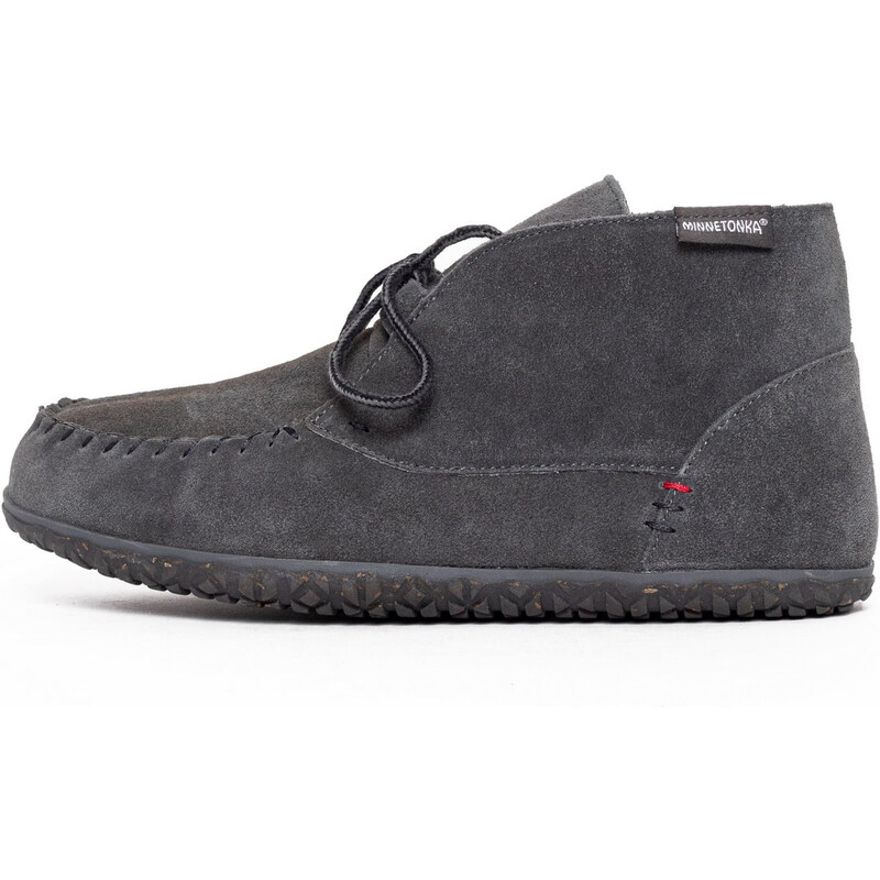 Minnetonka Šnurovacie čižmy Torrey tmavosivá 66222168