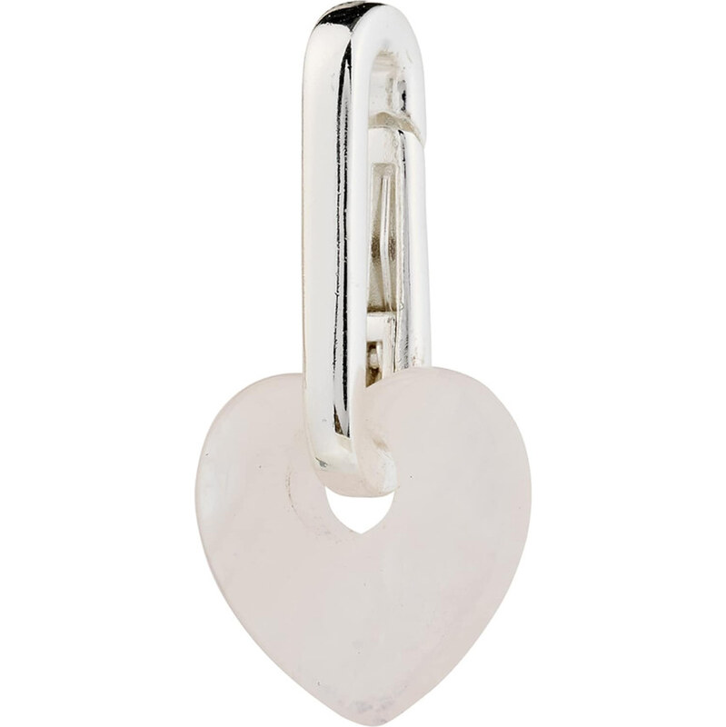 Pilgrim Prívesok Stone Heart strieborná 63148967
