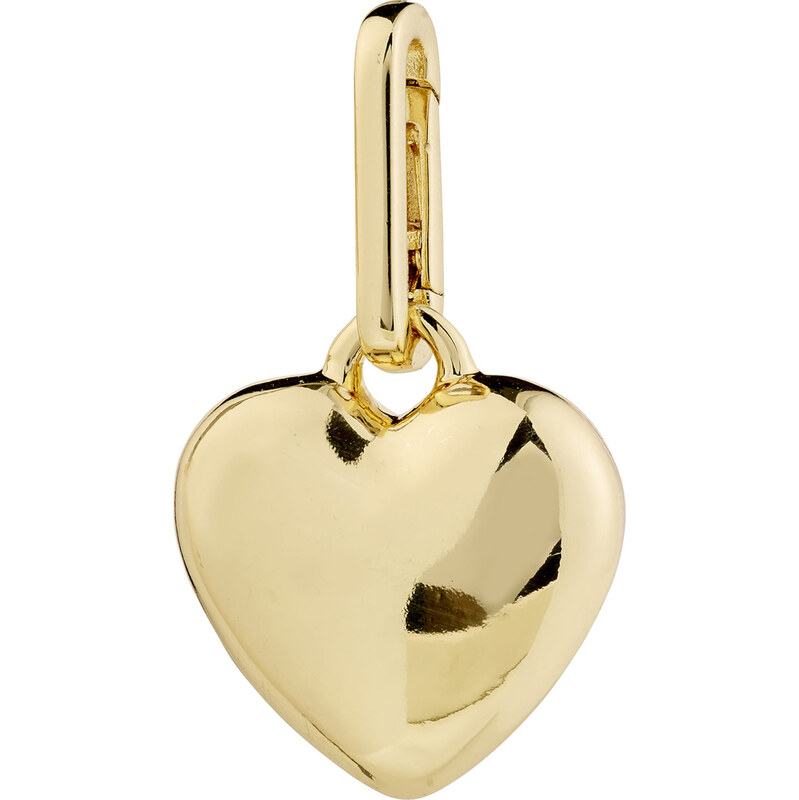 Pilgrim Prívesok Charm Full Heart zlatá 63148985