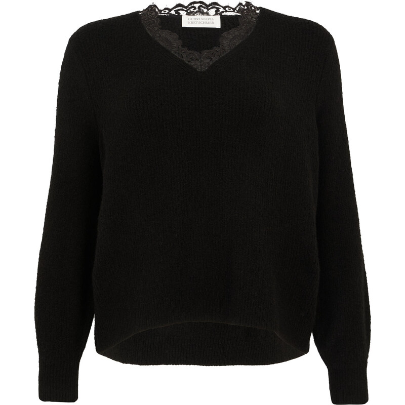 Guido Maria Kretschmer Curvy Sveter Ella čierna 63150286