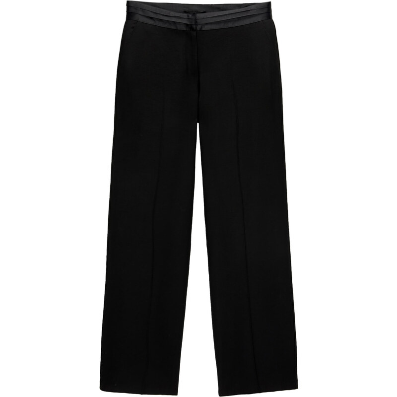 Pull&Bear Nohavice s pukmi čierna 63152464