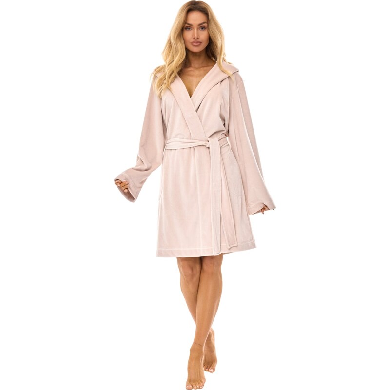 LaL dámsky župan Luna - s kapucňou 63154914