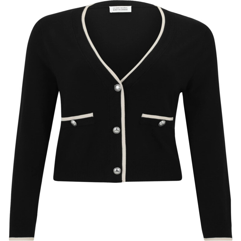 Guido Maria Kretschmer Curvy Kardigán Arabella béžová / čierna 63154353
