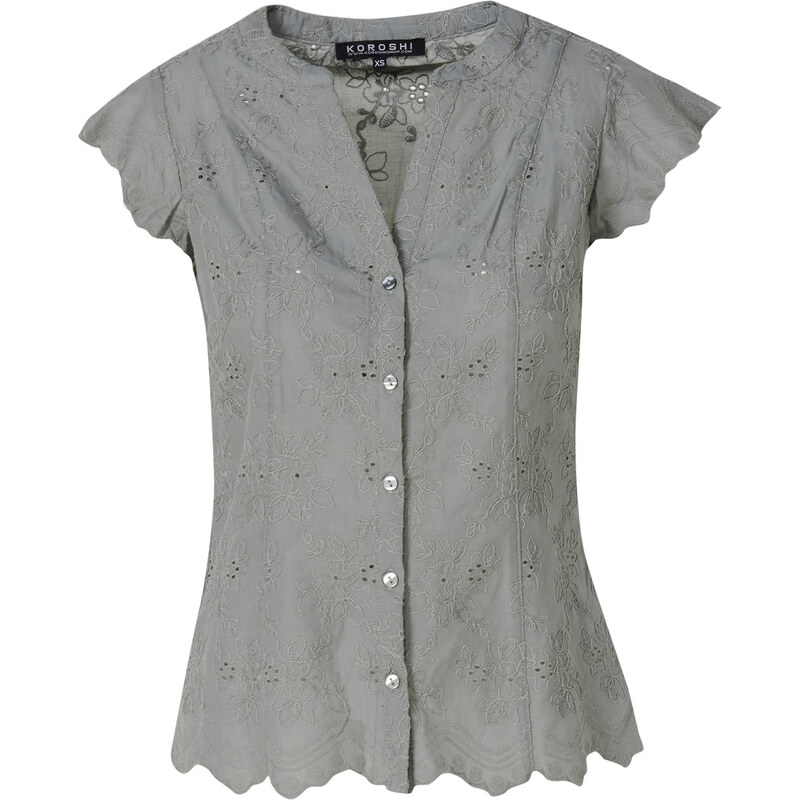 KOROSHI Blúzka sivá 63158264