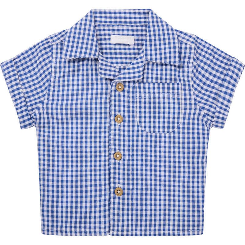 Noppies Košeľa Osnabruck modrá / biela 63159891