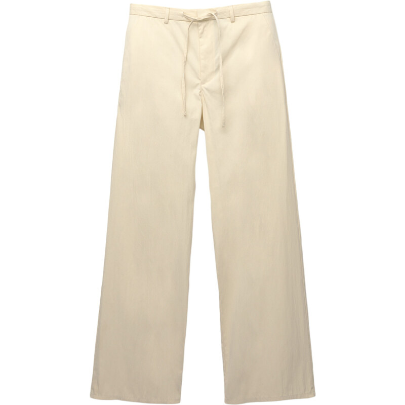 Pull&Bear Nohavice svetložltá 63161145