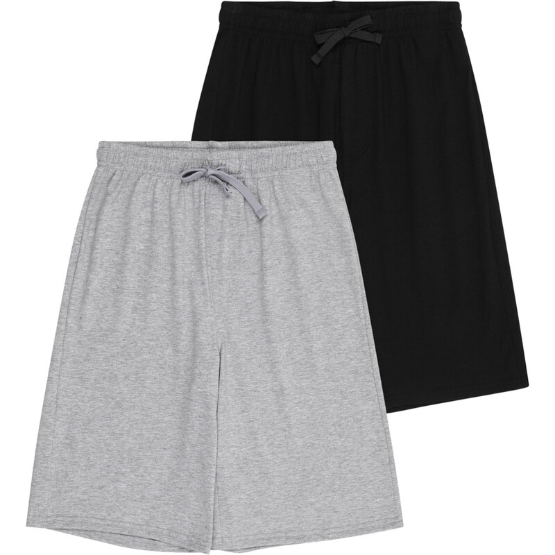 ABOUT YOU Nohavice Eike sivá melírovaná / čierna 63162189