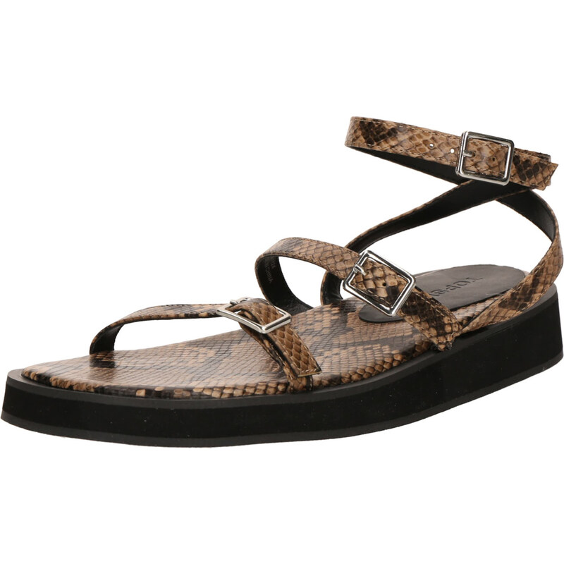 TOPSHOP Remienkové sandále Jake béžová / čierna 63162394