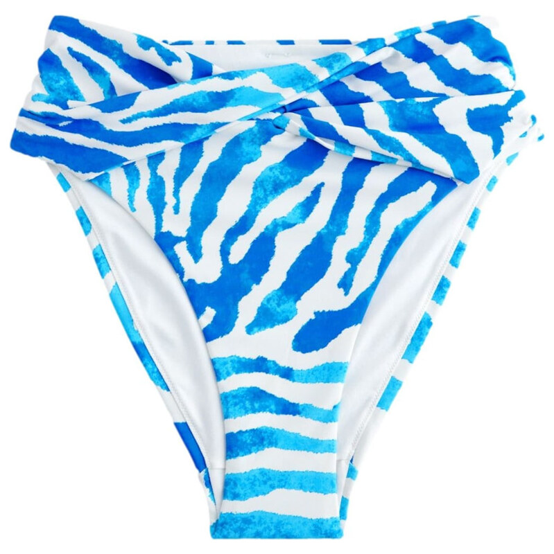 Next Bikinové nohavičky Hochbund modrá / svetlomodrá 63163107