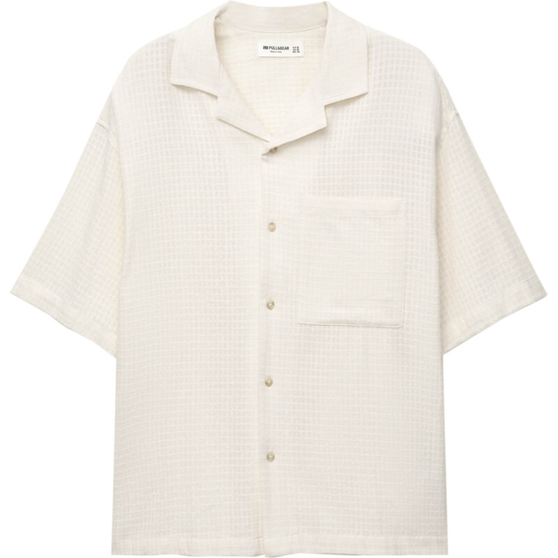 Pull&Bear Košeľa biela 63163166