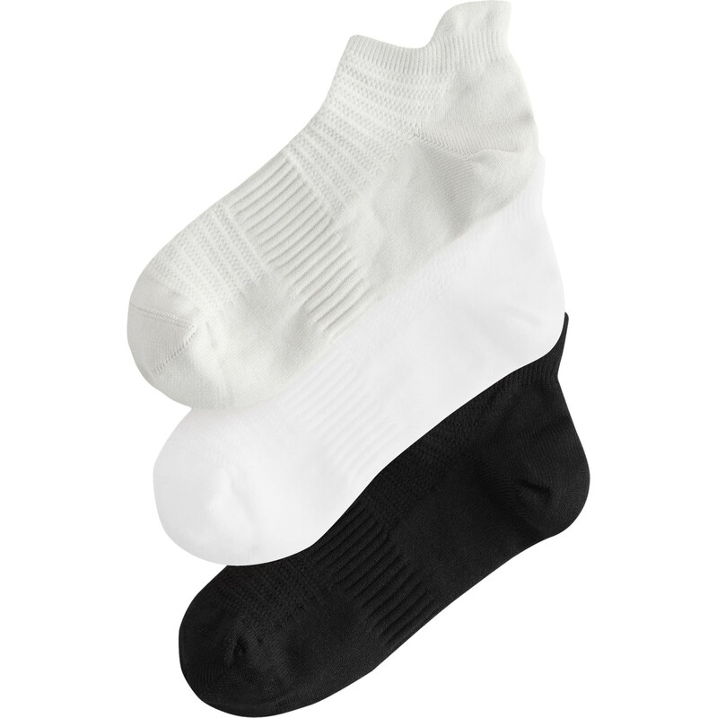 Next Ponožky sivá / čierna / biela 63164025