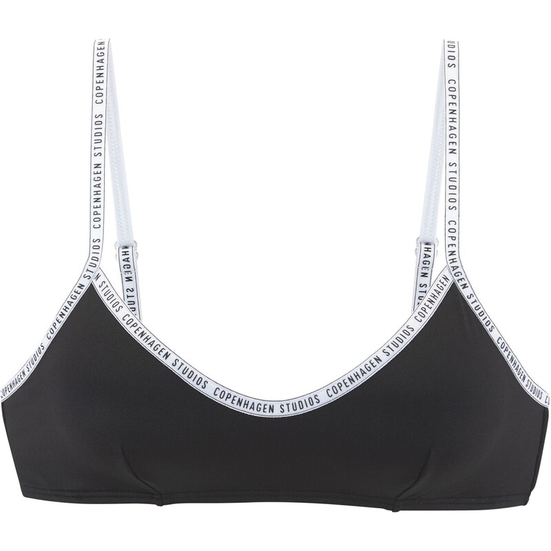 Copenhagen Studios Bikinový top čierna / biela 63164253