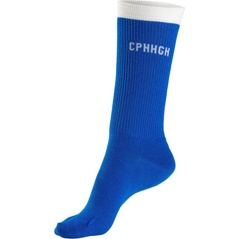 Copenhagen Studios Športové ponožky modrá / biela 63164296