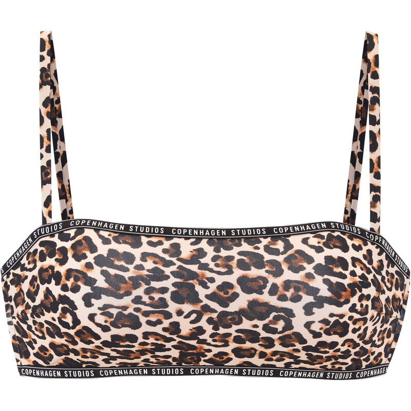 Copenhagen Studios Bikinový top béžová / hnedá / čierna 63164312