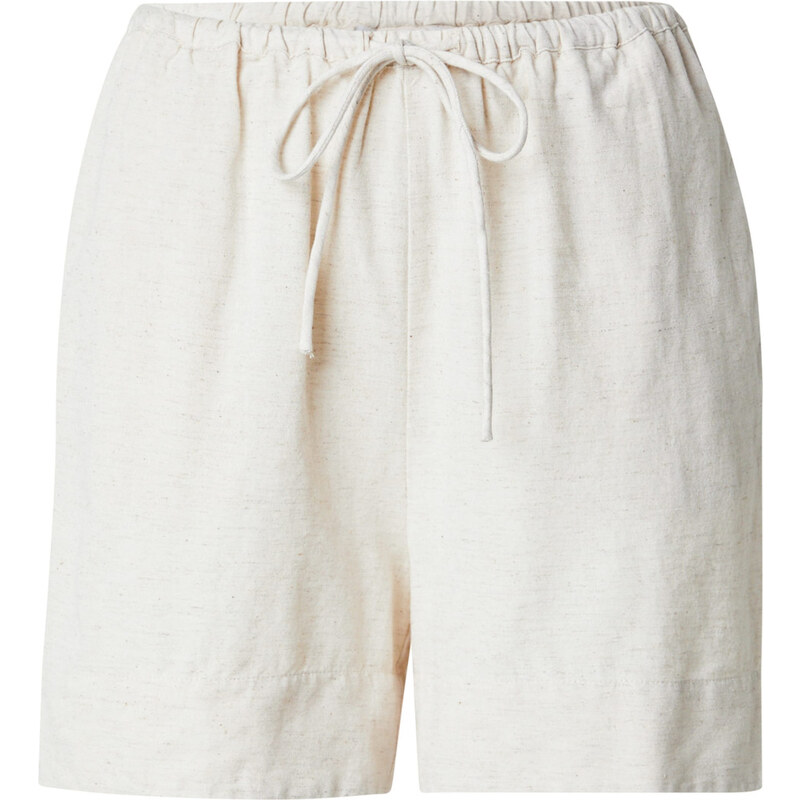 VILA Nohavice prírodná biela 63164733