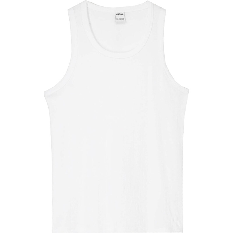 Bershka Tričko biela 63165028