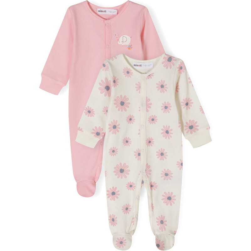 MINOTI Body ružová / biela 63165305