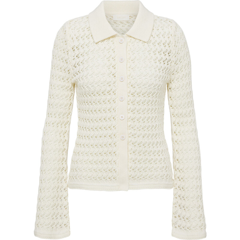 LeGer by Lena Gercke Kardigán Thorina šedobiela 63165370