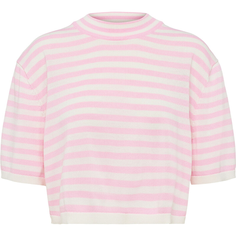 LeGer by Lena Gercke Tričko Cara ružová / biela 63165409