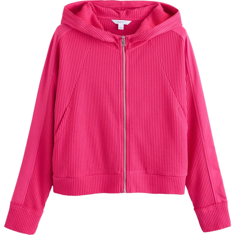 Next Tepláková bunda ružová 63165620