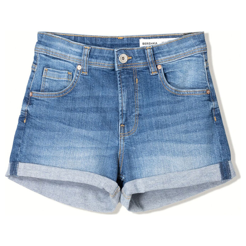 Bershka Džínsy modrá denim 63165700
