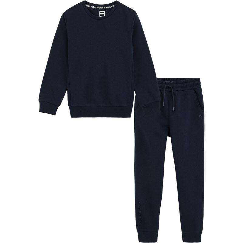 WE Fashion Joggingová súprava námornícka modrá 63166193