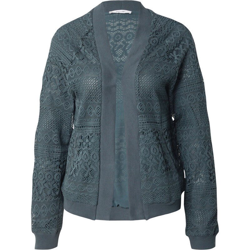 ABOUT YOU Kardigán Mila tmavozelená 63166749