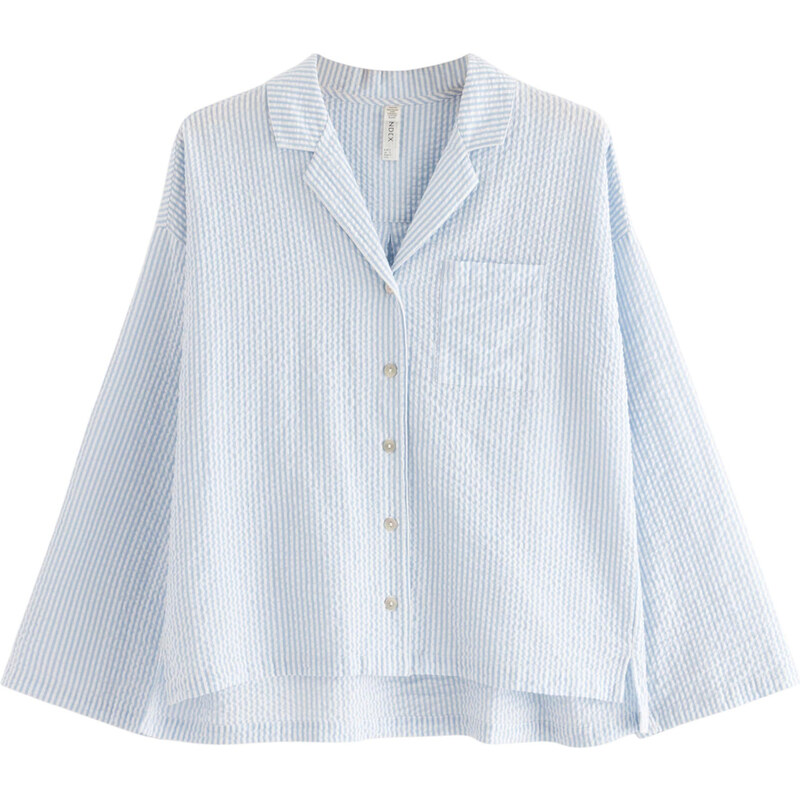 Lindex Tričká na spanie modrá / biela 63166988