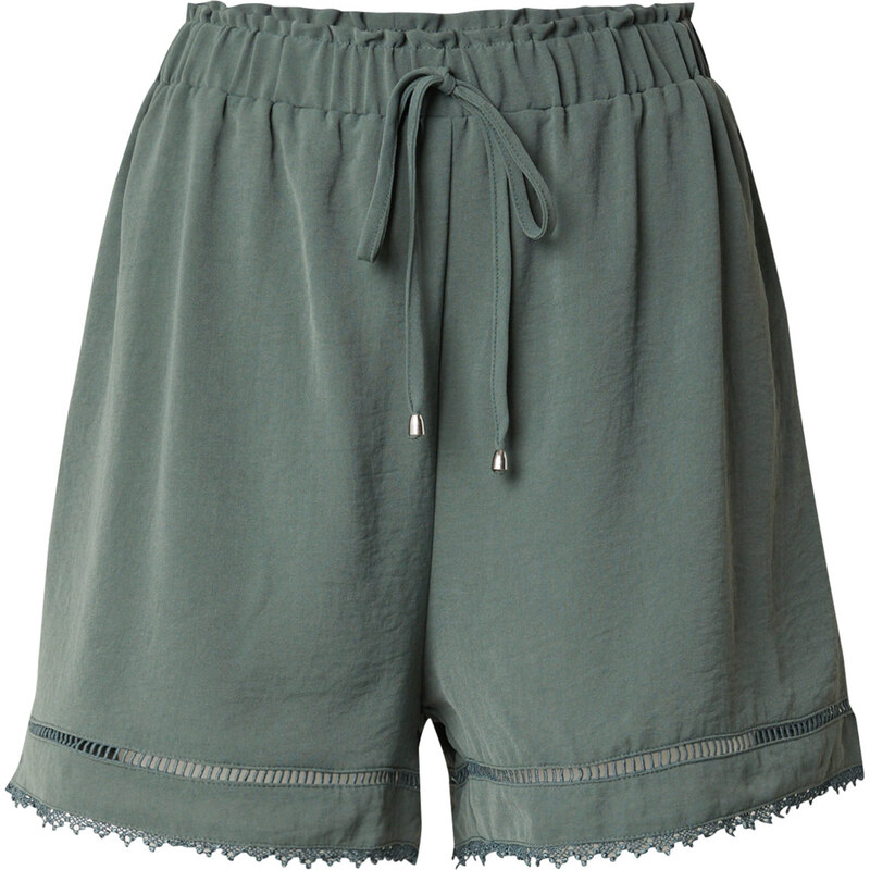 ABOUT YOU Nohavice Hanni tmavozelená 63167476