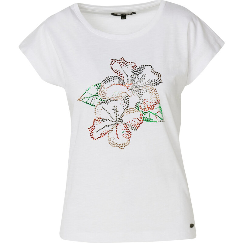 KOROSHI Tričko zelená / červená / strieborná / biela 63167885